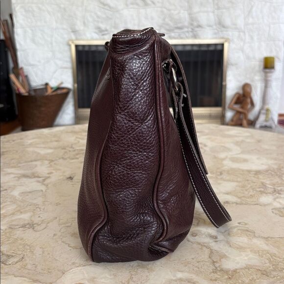 Roots Leather Tote Shoulder Bag Vintage - Picture 6 of 16